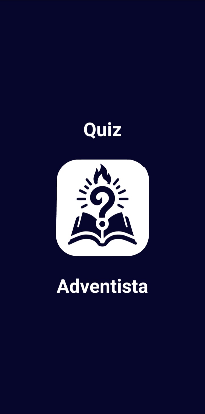 Tela de abertura do Quiz Adventista